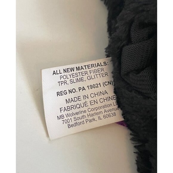 Poopchis Friends Trixee Halloween Black Cat Witch Hat Purple 7" Plush Stuffed An - Picture 8 of 9